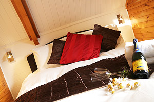 Oak Luxury Scandinavian Pine Lodge with Hot Tub